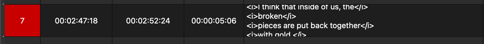 more than 3 lines indicator
